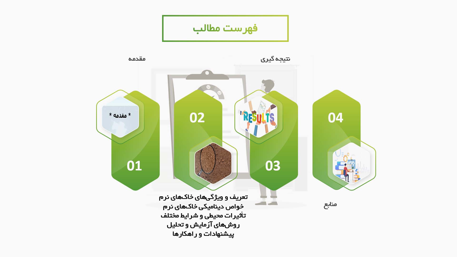 پاورپوینت در مورد خواص دینامیکی خاک‌های نرم